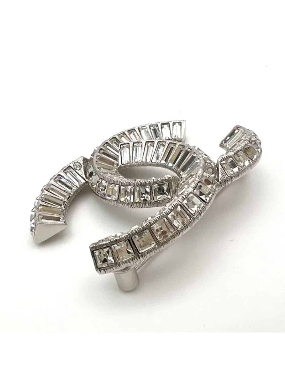 CHANEL name brooch